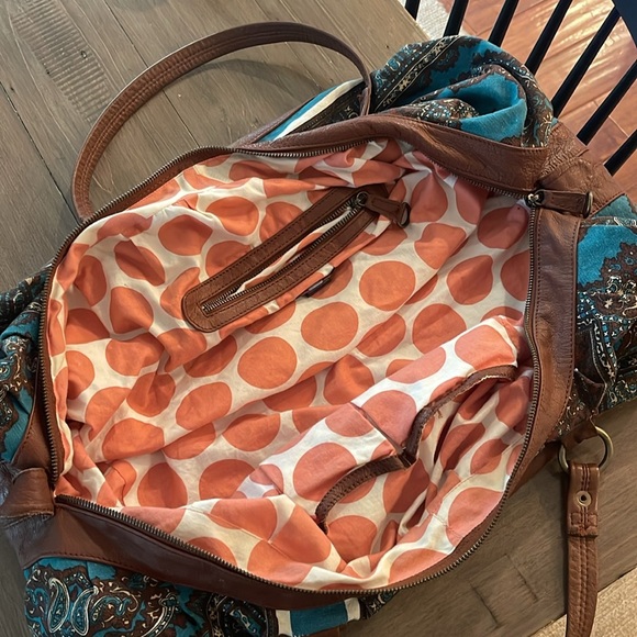 Anthropologie overnight bag, GUC - Picture 5 of 6